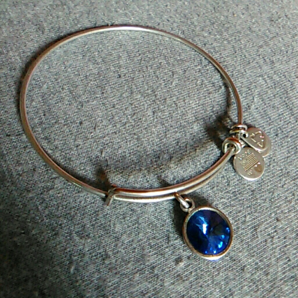 Alex and Ani September Birthstone Bracelet